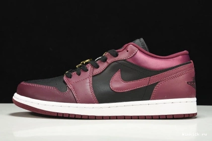 1 Dark Low Beetroot Black Jordan 0802